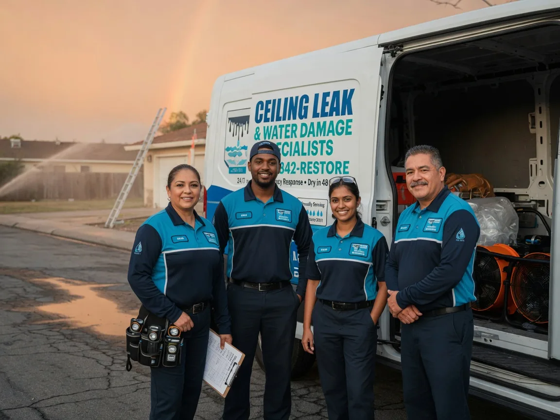 Ceiling Leak Cleanup company in Correll, MN
