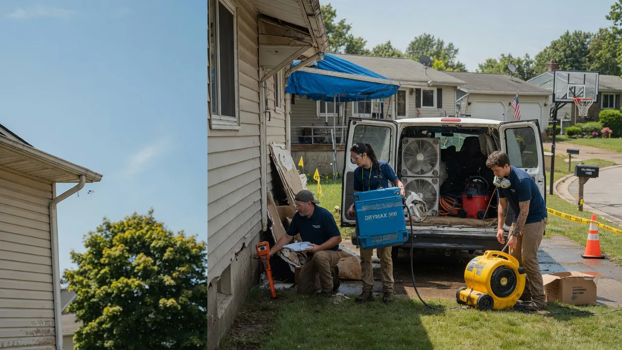 Ceiling Leak Cleanup in Correll, MN near me